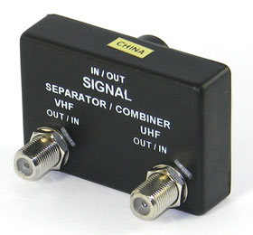 UHF/VHF INDOOR 75 OHM SPLITTER